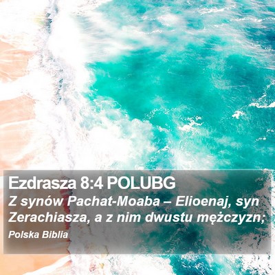 Ezdrasza 8:4 POLUBG Bible Verse Image