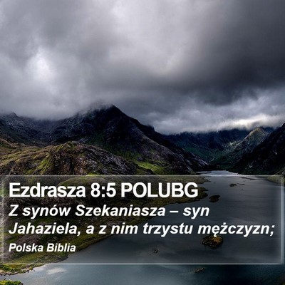 Ezdrasza 8:5 POLUBG Bible Verse Image