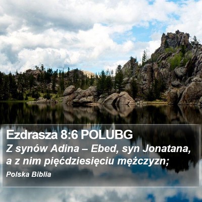Ezdrasza 8:6 POLUBG Bible Verse Image