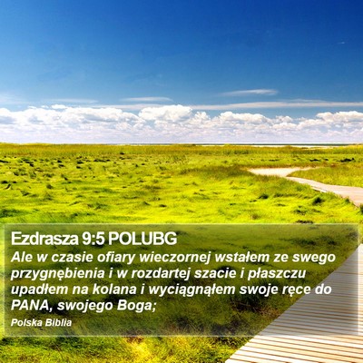 Ezdrasza 9:5 POLUBG Bible Verse Image