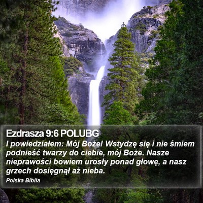Ezdrasza 9:6 POLUBG Bible Verse Image