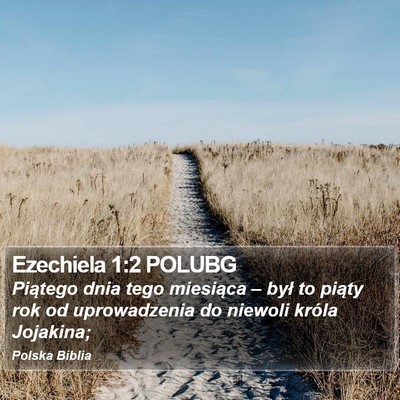 Ezechiela 1:2 POLUBG Bible Verse Image