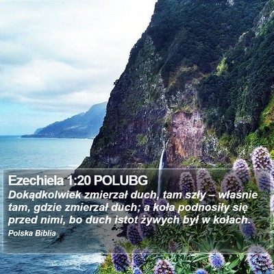 Ezechiela 1:20 POLUBG Bible Verse Image