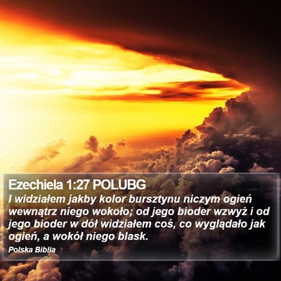 Ezechiela 1:27 POLUBG Bible Verse Image