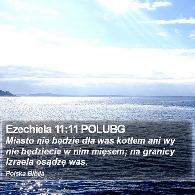 Ezechiela 11:11 POLUBG Bible Verse Image