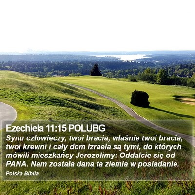 Ezechiela 11:15 POLUBG Bible Verse Image