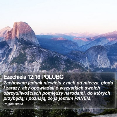 Ezechiela 12:16 POLUBG Bible Verse Image