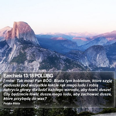 Ezechiela 13:18 POLUBG Bible Verse Image