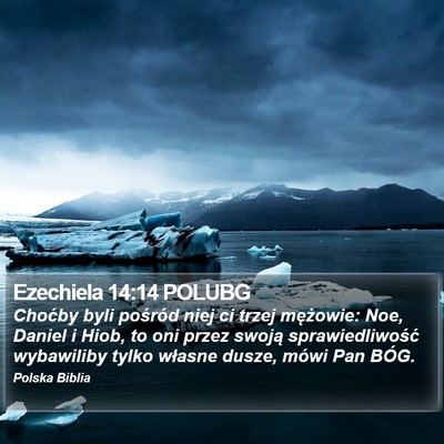Ezechiela 14:14 POLUBG Bible Verse Image