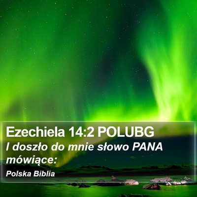 Ezechiela 14:2 POLUBG Bible Verse Image