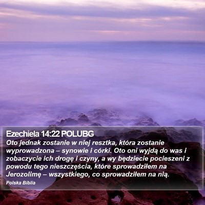 Ezechiela 14:22 POLUBG Bible Verse Image
