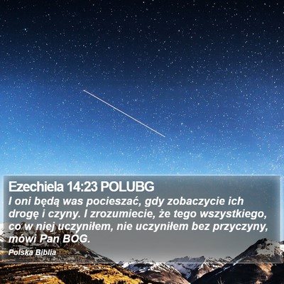 Ezechiela 14:23 POLUBG Bible Verse Image