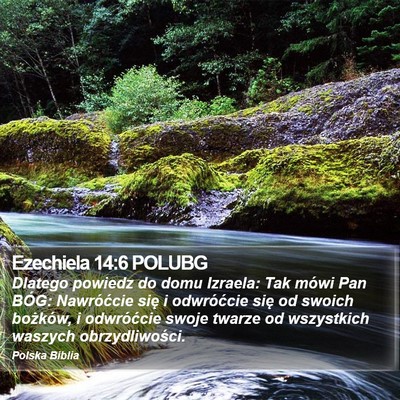 Ezechiela 14:6 POLUBG Bible Verse Image