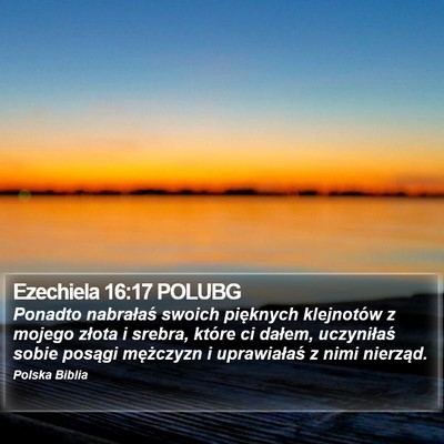 Ezechiela 16:17 POLUBG Bible Verse Image