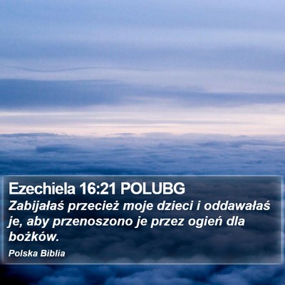 Ezechiela 16:21 POLUBG Bible Verse Image