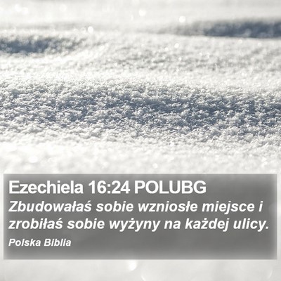 Ezechiela 16:24 POLUBG Bible Verse Image