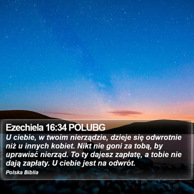 Ezechiela 16:34 POLUBG Bible Verse Image