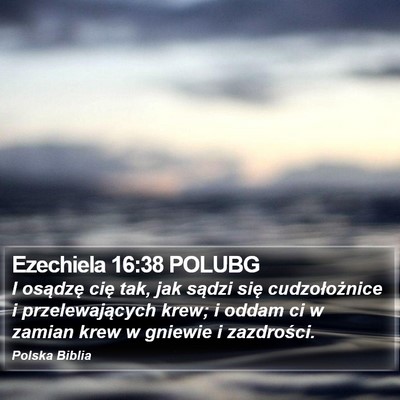 Ezechiela 16:38 POLUBG Bible Verse Image