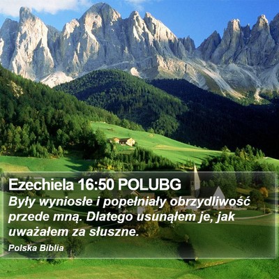 Ezechiela 16:50 POLUBG Bible Verse Image