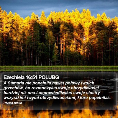 Ezechiela 16:51 POLUBG Bible Verse Image