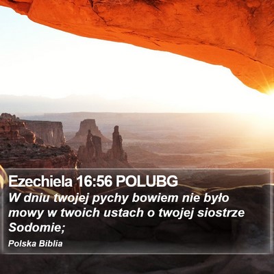Ezechiela 16:56 POLUBG Bible Verse Image