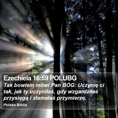 Ezechiela 16:59 POLUBG Bible Verse Image