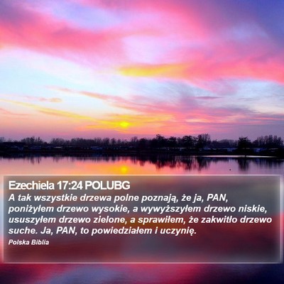 Ezechiela 17:24 POLUBG Bible Verse Image