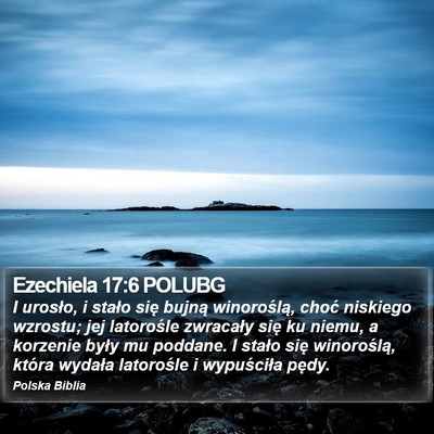Ezechiela 17:6 POLUBG Bible Verse Image