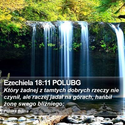 Ezechiela 18:11 POLUBG Bible Verse Image
