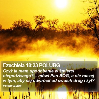 Ezechiela 18:23 POLUBG Bible Verse Image
