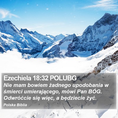 Ezechiela 18:32 POLUBG Bible Verse Image