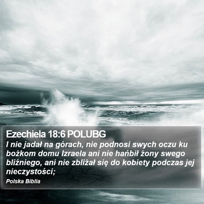 Ezechiela 18:6 POLUBG Bible Verse Image