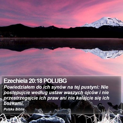 Ezechiela 20:18 POLUBG Bible Verse Image
