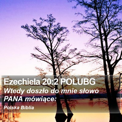 Ezechiela 20:2 POLUBG Bible Verse Image
