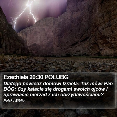Ezechiela 20:30 POLUBG Bible Verse Image