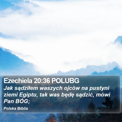 Ezechiela 20:36 POLUBG Bible Verse Image