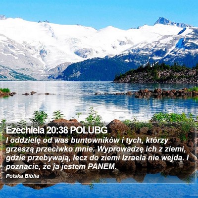 Ezechiela 20:38 POLUBG Bible Verse Image
