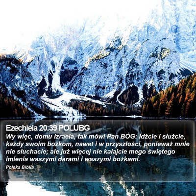 Ezechiela 20:39 POLUBG Bible Verse Image