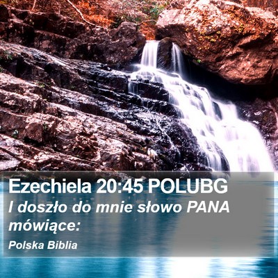 Ezechiela 20:45 POLUBG Bible Verse Image