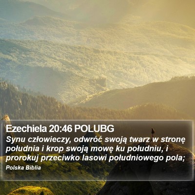 Ezechiela 20:46 POLUBG Bible Verse Image