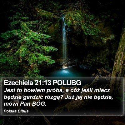 Ezechiela 21:13 POLUBG Bible Verse Image