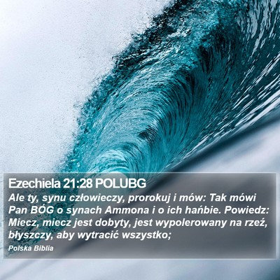 Ezechiela 21:28 POLUBG Bible Verse Image