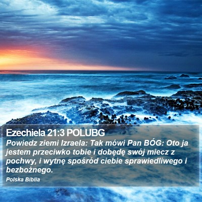 Ezechiela 21:3 POLUBG Bible Verse Image
