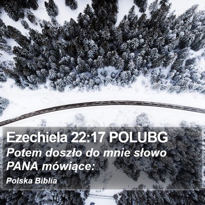 Ezechiela 22:17 POLUBG Bible Verse Image