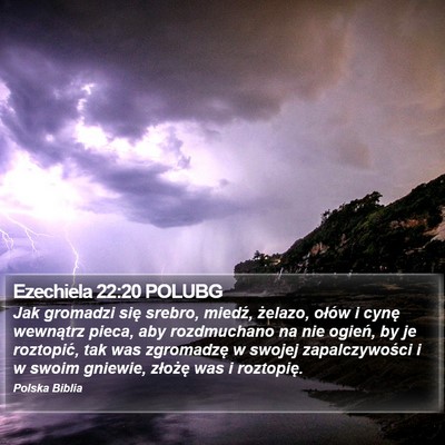 Ezechiela 22:20 POLUBG Bible Verse Image