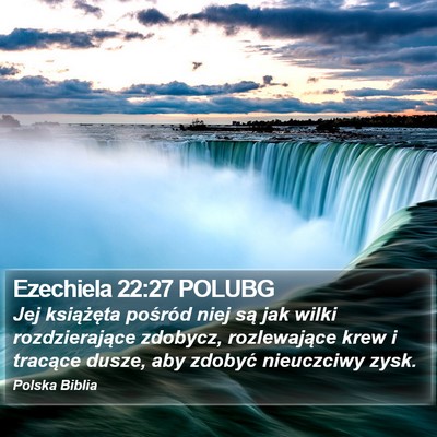 Ezechiela 22:27 POLUBG Bible Verse Image