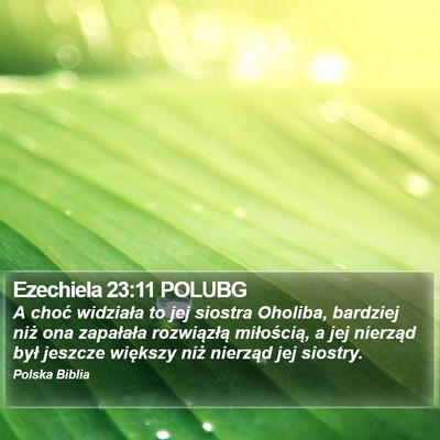Ezechiela 23:11 POLUBG Bible Verse Image