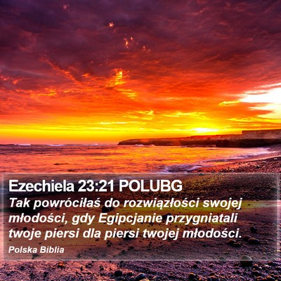 Ezechiela 23:21 POLUBG Bible Verse Image