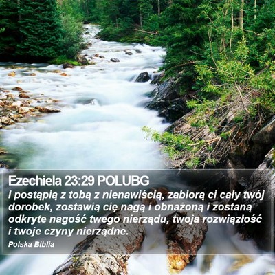 Ezechiela 23:29 POLUBG Bible Verse Image