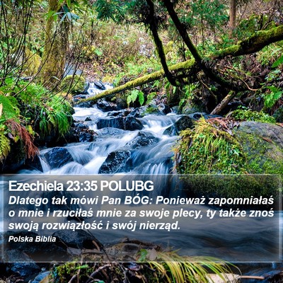 Ezechiela 23:35 POLUBG Bible Verse Image